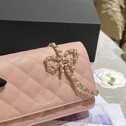 Модный кошелек, женская мини-сумка, сумка на плечо с цепочкой из коровьей кожи, сумка высокого качества с плечевым ремнем