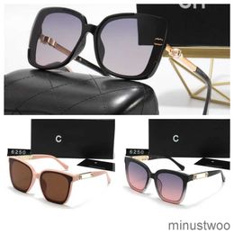 Sunglasses for Women Ch Fashion Mens New Rimless Black Luxury Casual Aviator Womens Brand Designer Large Frame Men Uv400 Glawa9h