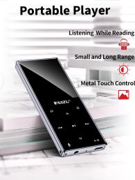 Player RUIZU D29 Bluetooth MP3 Player With Speaker HIFI Lossless Music Player Video MP4 Walkman Support FM Radio Recorder Ebook TF Card