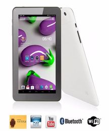 Quad Core 9 inch A33 Tablet PC with Bluetooth flash 1GB RAM 8GB ROM Allwinner A33 Andriod 44 15Ghz US017404120