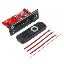 Player 5.0 DIY MP3 Decoder Board 12V MP3 Player Car FM Radio Module TF USB Mic Record (A)