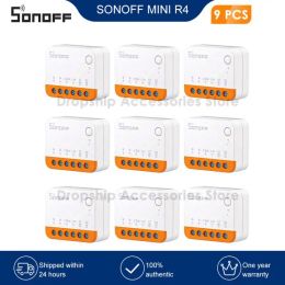 Control 110PCS SONOFF MINI R4 Wifi Switch Module Smart WiFi 2 Way Switch Smart Home Works R5 SMATE Wireless Control Alexa Google Home