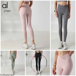 Designer Womens align leggings top yoga shorts knee length women gym legging high waist pant Elastic Fitness Lady Outdoor Sport JS6K