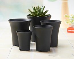 Multi Size Plastic Round Succulents Pots Flowers Cultivate Bottom Breathable Flower Pot Flower Planter Home5196660