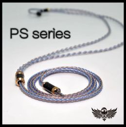 Accessories PS series Double freezing structure of upgraded cable Litz with palladium + single crystal copper + pure silver0.78MM MMCX