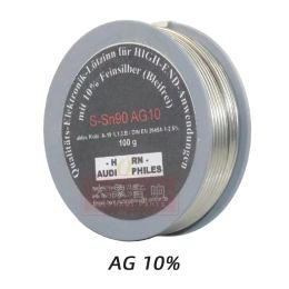 Accessories New German AG highend audio fever grade silver tin wire with silver content of 10% solder sound balance