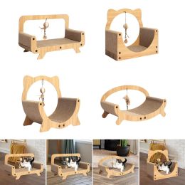 Scratchers Cat Scratcher Sofa Scratching Board Interactive Toy Indoor Grinding Claws for Kitten Cushion Furniture Protector Pet Accessories