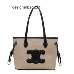 Bucket bag messenger bag designer Celiines Canvas split leather bucket Cowhide has a beautiful capacity New Personalised Trendy Casual Letter Tote Bag Handbag LKSB