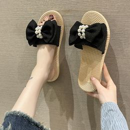 free shipping new product slippers designer for women fashion black white comfortable slip soft soles beach vacations sandals womens flat slides GAI outdoor shoes