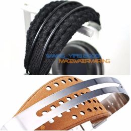 Earphones Widened Pure Wool L Size Headband Cushion for Hifiman He1000 He 1000 Headphones Hand Knit