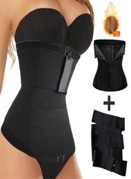 YAGIMI Underbust Corset Lose Weight Sweat Belt Women Waist Trainer Slim Body Shaper Suit Neoprene Tummy Control Shapewear Fajas 222690863