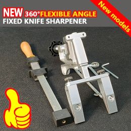 Tools Angle Fixed Knife Sharpener Professional Sharpening Stone Kitchen Grinding System Honing Diamond Grinder Woodwork Tool Whetstone