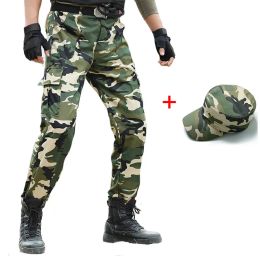 Pants Woodland Camouflage Cargo Pants Men Military Tactical Police Work Trousers Special Force Army Combat Camo Pants Joggers Trousers