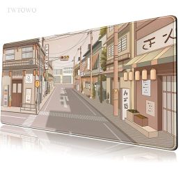 Pads Japanese Street Mouse Pad Gamer XL New Home Mousepad XXL keyboard pad NonSlip Soft Office Office Accessories Desktop Mouse Pad