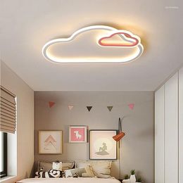 Ceiling Lights Modern For Children Room LED Lamp Cartoon Clouds Bedroom Living Lighting Hanging Lamps Luminaire