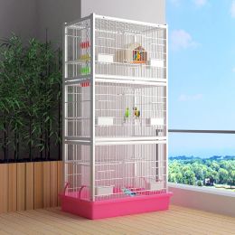 Nests Budgie Outdoor Bird Cages Breeding Large Pigeon Parrot Stand Bird Cages Canary Quail Cage Pour Oiseaux Pet Products YY50BC