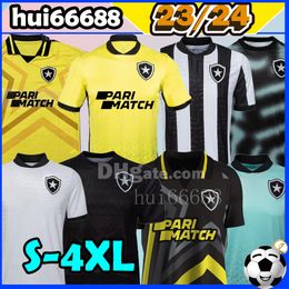 4XL 23/24 Botafogo Home Soccer Jerseys Tiquinho Soares Victor M.BENEVENUTO 23 24 MATHEUS HONDAVICTOR Nascimento Carlos Alberto Gabriel Pire Men size Football shirts