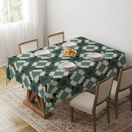 Table Cloth 2024 Dining Simple Coffee Desk Decorative Towel Square Tablecloth Decoration Accessories