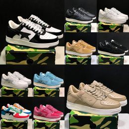 Casual designer shoes Men Women Low Patent Leather Camouflage Skateboarding Jogging Trainers Sneakers Lace-up Unisex Size 36-45