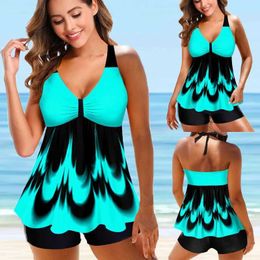 Swim wear Two Pieces Swimsuit Swimwear Bather Monokini Bathing Suit Beachwear Swimdress Tankini Brazilian 2022 Women Sexy Female Plus Size 240229