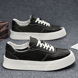 Designer Casual Shoes Sneakers Low Mens Womens Shoes Black White Walking Sneaker Size 39-44