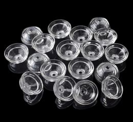 smoking Pipes one nine holes Thick Glass Bowl Replacement Bowls For Silicone Pipe Silicon Hand Smoke Water bong3255609