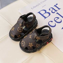 Sandaler pojkar födda baby mode sommar spädbarn barn mjuka spjälsäng skor småbarn flickor anti slip h24229