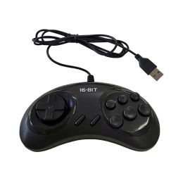 Gamepads USB Buttons Game Controller For SEGA USB Joystick Holder For PC MAC Mega Drive Gamepads