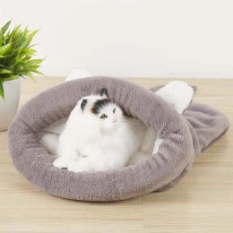 Mats Pet Kennel Cat Nest Spring New Products Cat Bed Soft Warm Cat House Pet Mats Puppy Cushion Rabbit Bed Funny Pet Products