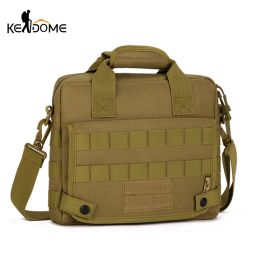 Backpack MOLLE Camouflage Outdoor Shoulder Bag Men's 10 Inch Laptop Tactical Army Messenger Bag Ipad 4,5 Briefcase Handbags Women XA566WD