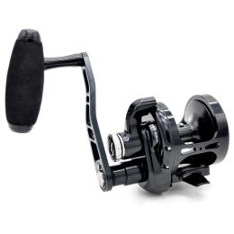 Reels CAMEKOON Deep Sea Trolling Fishing Reel CNC Aluminium Frame & Spool Cast Drum Baitcasting Wheel 30KG Drag Powerful Saltwater Reel