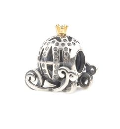 New Fashion DIY Unique Silver Jewellery Crown Shape Bead Charm Stone Beads fit for European Bracelet Necklaces Chain Christmas Gifts5982562