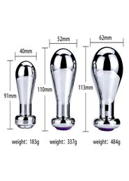 big metal butt plug big anal plug balls dildo vaginal plug sex toys for woman men prostate massager anus expander stimulator SM T28068029