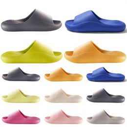 Style69 Men Women Slippers Summer Slides Designer Sandals Classic Beach Waterproof Green Pink Red Yellow Orange Blue Grey Mens Slipper Sandal Slide 36-45