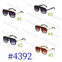 New fashion men square sunglasses classic design popular style metal temples top quality UV400 protection glasses