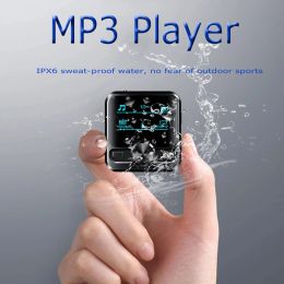 Player 32GB IPX6 Waterproof Bluetooth4.2 MP3 Player Portable Sport Walkman FM Radio Ebook HD Noise Reduce 4/8/16GB Audio Voice Recorder