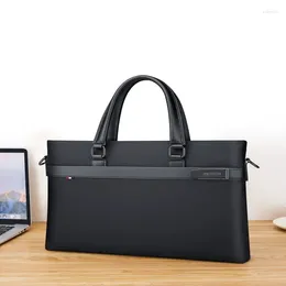 Briefcases King Men's Briefcase Business Commute Tote For Men Large Capacity Waterproof Nylon Computer Bag