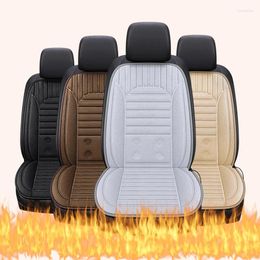 Car Seat Covers 12V Heating In Seats Cushion Pad Heated Cigarette Lighter Auto Fast Accessories