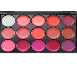 High Quality 15 Colours Lip Gloss Lipstick Palette Makeup Nude Lipstick Palette Matte Lipgloss Lips Lip Pigment Lip Palette L1522191497