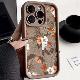 Phone for Samsung Case Galaxy Ultra FE Matte Flower Cover