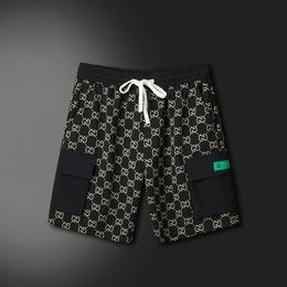 Mens shorts 100% algodão de luxo de luxo curto designer esportivo de verão Summer Trend Pure Breathable Short Swimwear calças A12