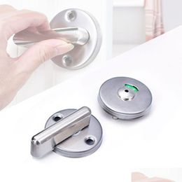 Other Building Supplies Privacy Wc Latch Indicator Bolt Vacant Engaged Door Lock Toilet Shower Cubicles Bathroom Drop Delivery Home Ga Ot6B0