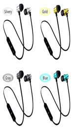 Bluetooth earbuds Magnetic Adsorption XT11 Neckband Wired Earphones Sports Headphone Stereo Headset With Mic1635833