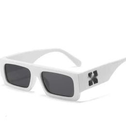 Fashion Sunglasses Frames Offs Style Square Sunglass Arrow x White Black Frame Eyewear Trend Sun Glasses Bright Spfwj