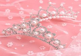 Fashion Mini Crystal Rhinestone Princess Crown Hair Comb Birthday Party Gift Tiaras For Girls Kids Hair Jewelry Accessories5067136