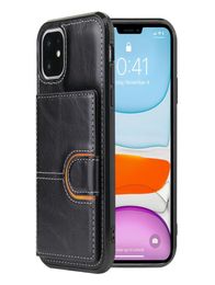 For iPhone 13 12 Pro Max 11 XS XR X 7 8 Plus Leather Phone Cases Wallet Case Holder Cover With Card Slot6928422