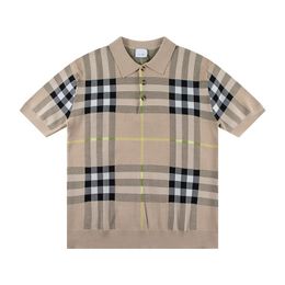 2024 Designer Polos Herren Polo T -Shirt -Shirts für Mann T -Shirt Schlange Biene Kurzarm Stickerei Mode Luxus Polo Freizeitmänner Polo Polo