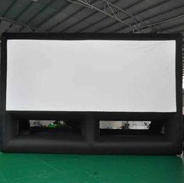 outdoor inflatable movie projection screen with stand for Drive-In Theatre