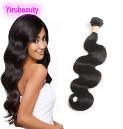Brazilian Virgin Hair Extensions One Bundle 1 Piece One set Straight Deeo Curly Yaki Kinky Straight Body Wave Bundle Human Hair We2480194