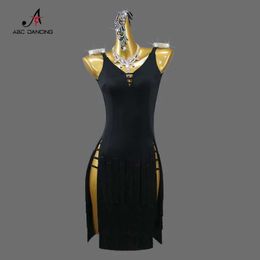 Stage Wear 2024 Latin Dance Dress Come Women Stage Outfit Party Top Performance Clothes Shirt for Prom Girl Sport Competition Samba Suit Y240529